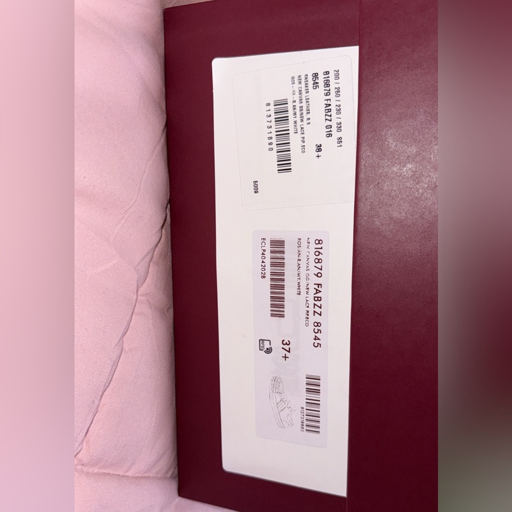 Red Designer Shoe Box